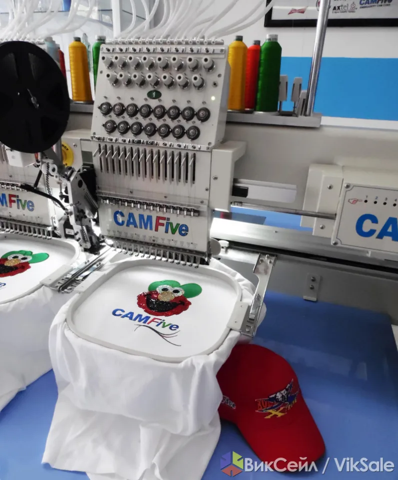 Вышивальная машина CAMFive с 1 или 2 головками