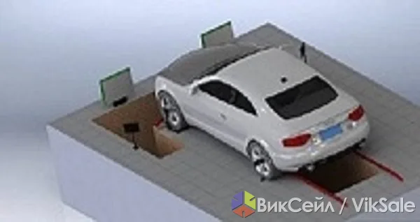 Стенд развал-схождения электронный, инфракрасный